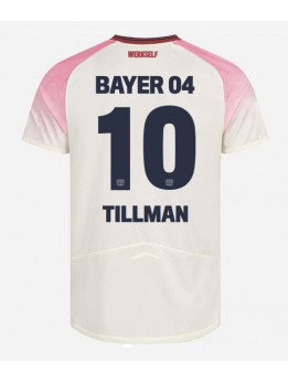 Bayer Leverkusen Malik Tillman #10 Replika Borta Kläder 2025-26 Kortärmad